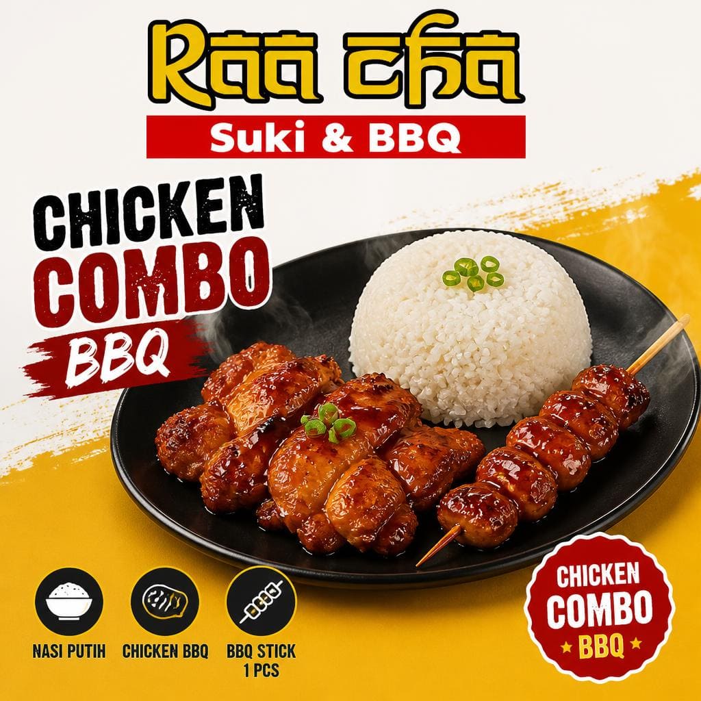 Raa Cha Chicken Combo BBQ Raa Cha Suki & BBQ